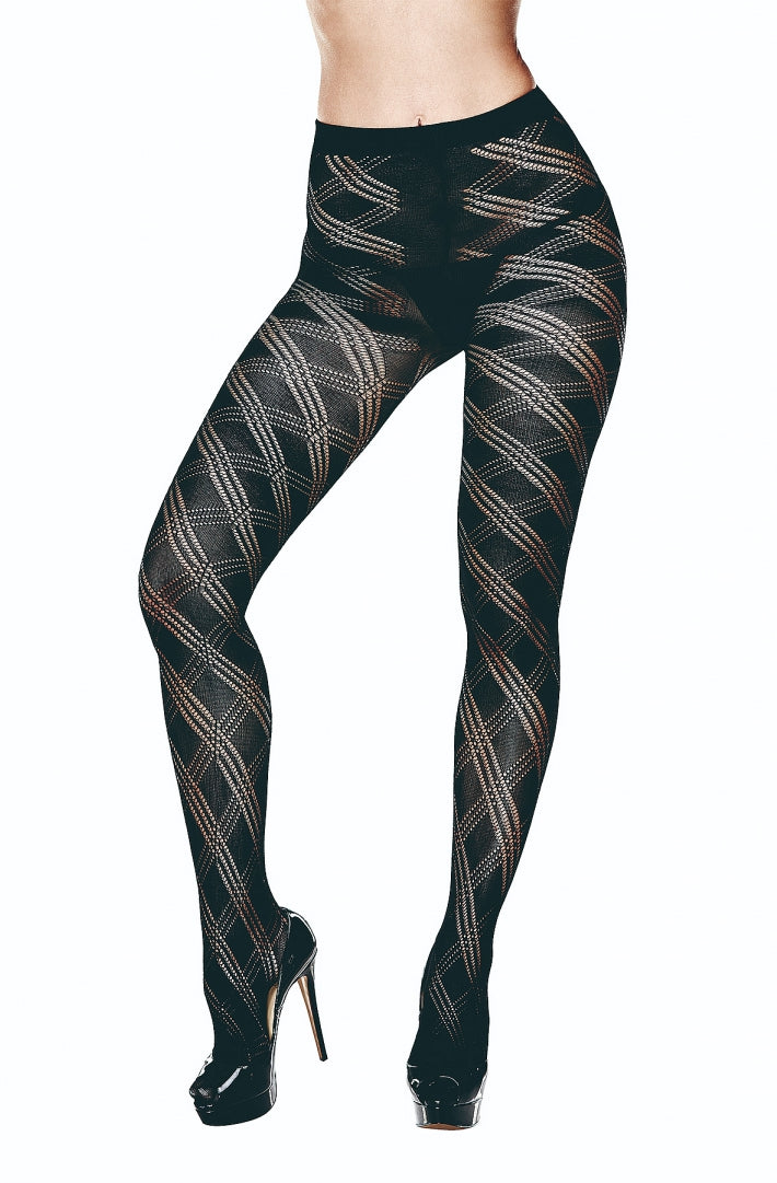 BACI PANTYHOSE JACKQUARD ARGYLE 50002-1