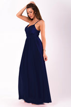 Charger l&#39;image dans la galerie, EVA&amp;LOLA  DRESS NAVY BLUE 51008-4