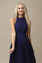 Load image into Gallery viewer, SENAT DRESS NAVY BLUE 67003-2