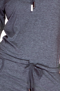 Sports dress with binding - Gray 44-1