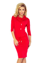 Load image into Gallery viewer, Sports dress with binding - Red 44-13