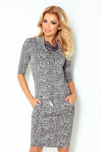 Load image into Gallery viewer, Sports dress with binding - dark gray + Subtitles 44-3