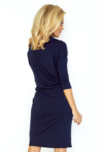 Load image into Gallery viewer, Sports dress with binding - navy blue 44-6