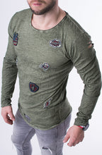 Load image into Gallery viewer, BLOUSE - KHAKI 27012-2