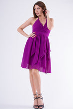 Cargar imagen en el visor de la galería, EVA &amp; LOLA DRESS intense violet 58005-1