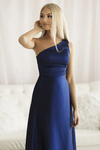 Load image into Gallery viewer, SENAT BOLERO DRESS NAVY BLUE 68007-1