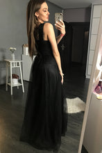 Load image into Gallery viewer, EVA &amp; LOLA DRESS BLACK 44004-1