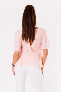 BLOUSE -POWDER PINK 48006-1