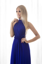 Charger l&#39;image dans la galerie, SENAT DELICATE  DRESS ROYAL BLUE 64002-1