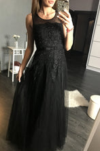 Load image into Gallery viewer, EVA &amp; LOLA DRESS BLACK 44004-1