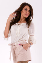 Charger l&#39;image dans la galerie, BLOUSE -CREAM 46043-2