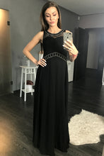 Load image into Gallery viewer, EVA &amp; LOLA DRESS BLACK 44003-3