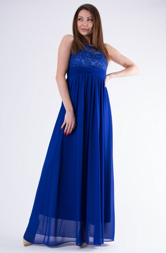 EVA & LOLA DRESS ROYAL BLUE 58001-3