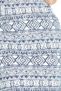 Fitted dress - ecru + Blue 53-14