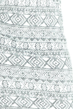 Load image into Gallery viewer, Fitted dress - ecru + Gray 53-15