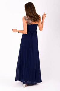 EVA&LOLA  DRESS NAVY BLUE 51009-6