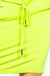 Sporty dress - NEON Lemon 56-3