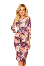 Load image into Gallery viewer, Numoco 59-10 Sweater dress - oriental colorful pattern