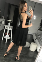 Load image into Gallery viewer, PINK BOOM  DRESS BLACK 44016-2
