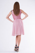 Charger l&#39;image dans la galerie, EVA &amp; LOLA DRESS OLD PINK 58006-3