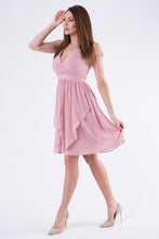 Charger l&#39;image dans la galerie, EVA &amp; LOLA DRESS OLD PINK 58005-4