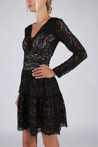 SOKY SOKA  DRESS BLACK 53015-1