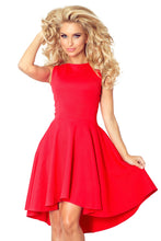 Charger l&#39;image dans la galerie, Lacosta - Exclusive dress with longer back - Red 66-12