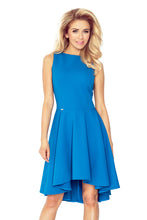 Load image into Gallery viewer, Numoco Lacosta - Exclusive dress with longer back - blue 66-14