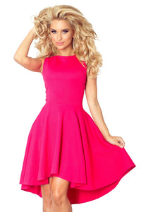 Lacosta - Exclusive dress with longer back - Pink 66-3