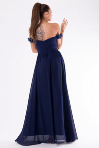 EVA & LOLA DRESS NAVY BLUE 54002-3