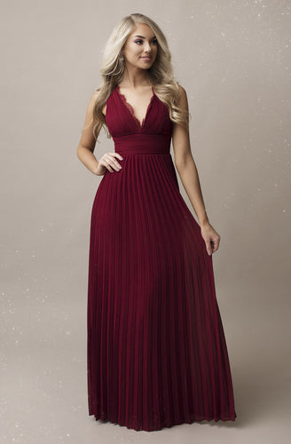 SENAT STYLISH  DRESS BURGUNDY 65004-1