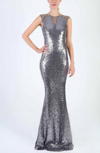 Load image into Gallery viewer, SOKY SOKA DRESS SILVER 53005-3