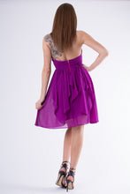 Cargar imagen en el visor de la galería, EVA &amp; LOLA DRESS intense violet 58005-1