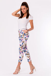 TROUSERS+BELT -WHITE 48011-2