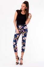 Load image into Gallery viewer, TROUSERS+BELT -NAVY BLUE 48011-3