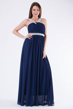 Cargar imagen en el visor de la galería, EVA &amp; LOLA DRESS NAVY BLUE 58002-3