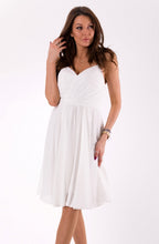 Load image into Gallery viewer, EVA&amp;LOLA  DRESS WHITE 46039-2
