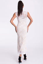 Load image into Gallery viewer, EMAMODA DRESS - WHITE cream-17005-3
