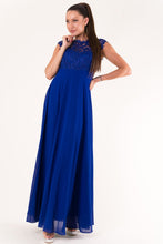 Charger l&#39;image dans la galerie, EVA &amp; LOLA DRESS ROYAL BLUE 60005-5