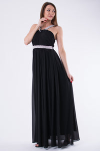 EVA & LOLA DRESS ROYAL BLACK 58002-1