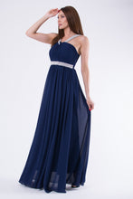 Cargar imagen en el visor de la galería, EVA &amp; LOLA DRESS NAVY BLUE 58002-3