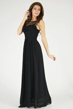 Load image into Gallery viewer, EVA &amp; LOLA DRESS - BLACK 9709-1