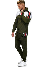 Cargar imagen en el visor de la galería, SWEAT SUIT MAN- KHAKI  52006-1