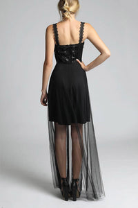 SOKY SOKA  DRESS BLACK 62009-1