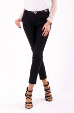 Load image into Gallery viewer, TROUSERS+BELT -BLACK 46010-2