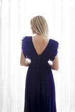 Load image into Gallery viewer, SENAT SENSUAL DRESS NAVY BLUEE 64008-3