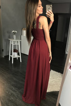 Load image into Gallery viewer, EVA &amp; LOLA DRESS EGGPLANT 44005-1