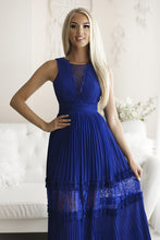 Load image into Gallery viewer, SENAT NEW DRESS ROYAL BLUE 66007-2