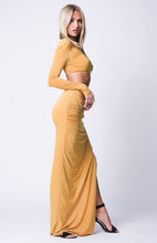 Load image into Gallery viewer, Side Slit Maxi Skirt Set