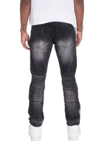 Load image into Gallery viewer, RACER DENIM- BLACK JEAN